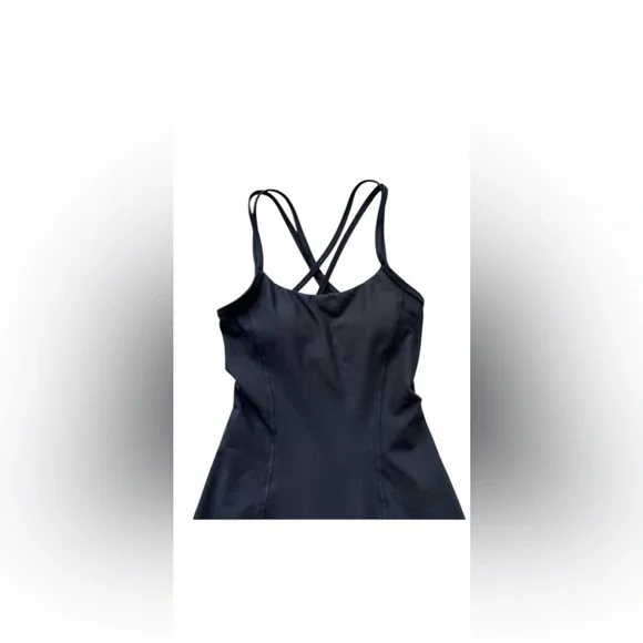 Abercrombie & Fitch YPB
SculptLUX Strappy-Back
Mini Dress Black Built In
Shorts. - Picture 4 of 13